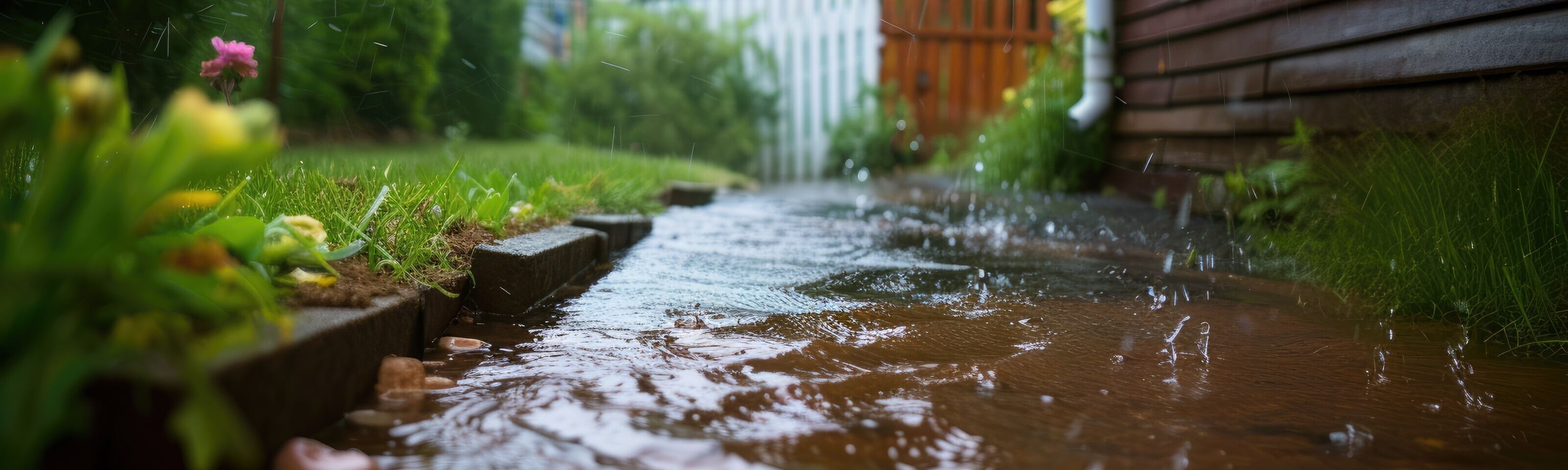 Drainage Channels: Rain, Rain, Go Away!