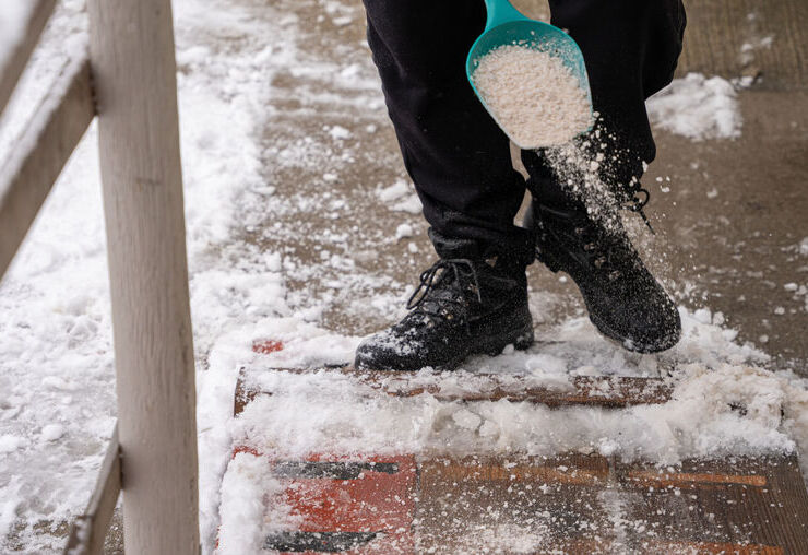 Rock Salt: Be Prepared for Freezing Rain!