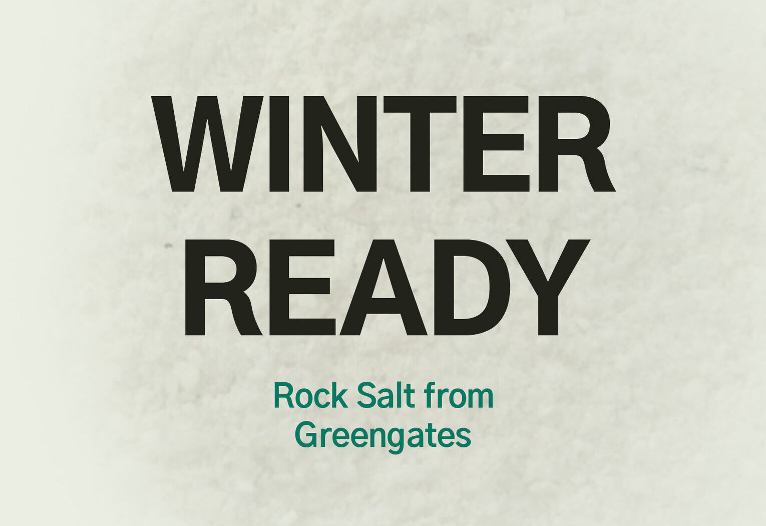 Winter Ready