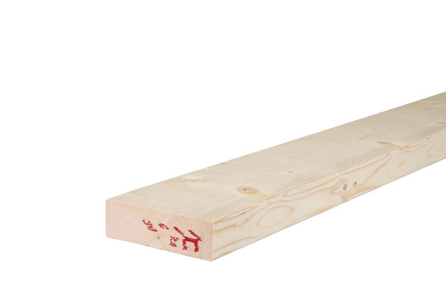  47 X 150MM (6" X 2") EASED EDGE TIMBER C24 (FIN SIZE 45 X 145MM)