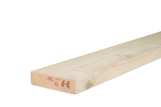  47 X 175MM (7" X 2") EASED EDGE TIMBER C24 (FIN SIZE 45 X 170MM)