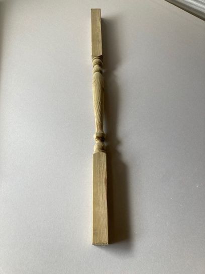 900 X 41 X 41MM TREATED TURNED DECKING SPINDLE