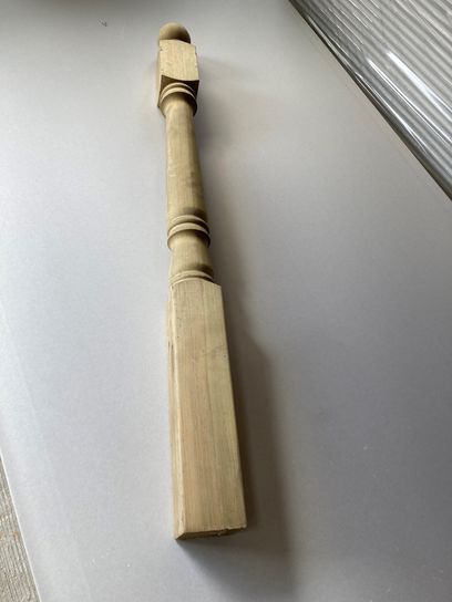 1200 X 90 X 90MM TREATED TURNED NEWEL POST