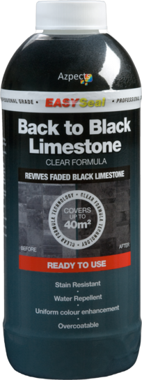 AZPECTS 1 LTR BACK TO BLACK LIMESTONE RESTORER COVERS UPTO 40M2