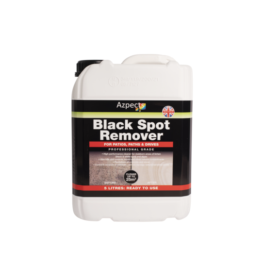 AZPECTS 3 LTR BLACK SPOT REMOVER USE ON STONE & CONCRETE CLEANS UPTO 15M2