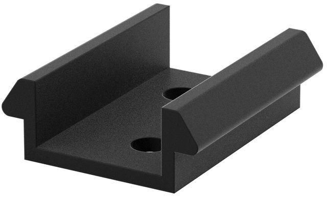 DURAPOST CAPPING RAIL CLIP BLACK BAG OF 10