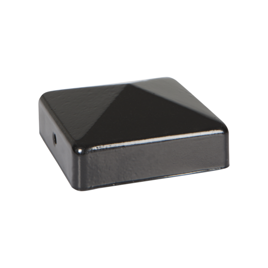 DURAPOST CAP WITH BRACKET 75X75MM ANTHRACITE GREY