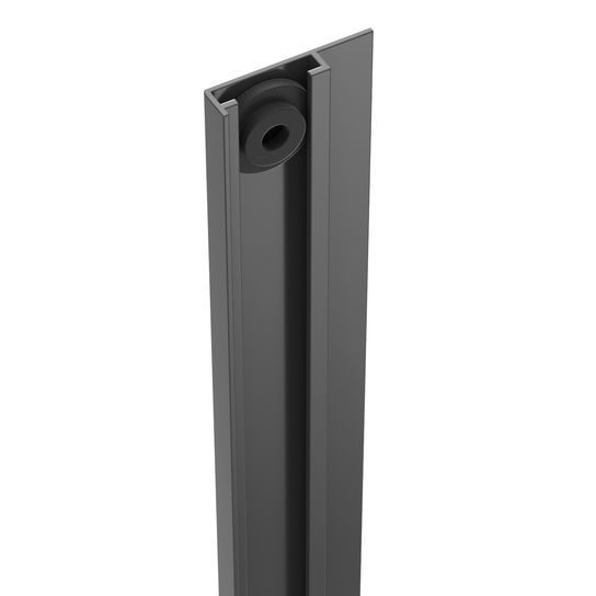 DURAPOST ANTHRACITE COVER STRIP CLASSIC 2.1M FOR THE END POST