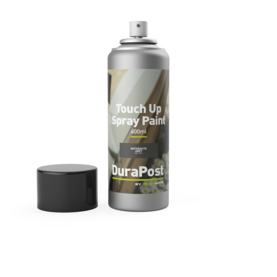 DURAPOST TOUCH UP SPRAY 400ML ANTHRACITE