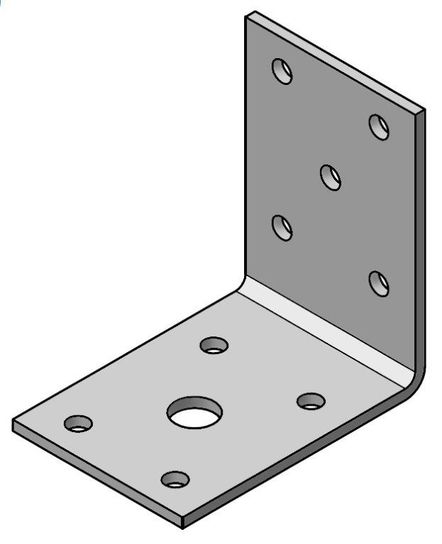 ANGLE BRACKET 50X50X35MM 100/BOX