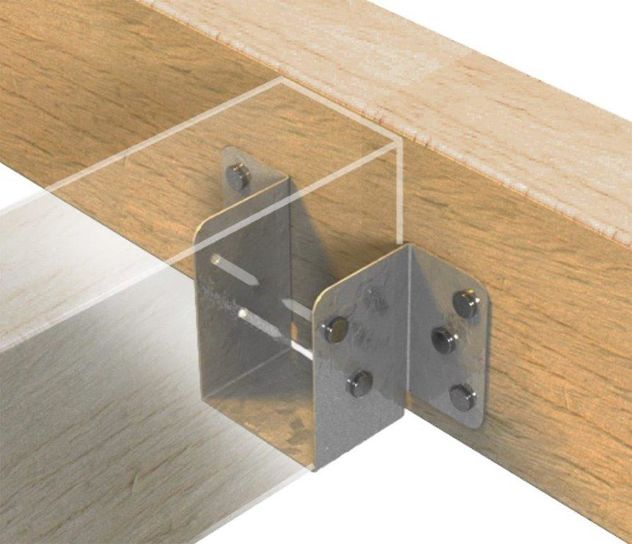 47X67MM MINI JOIST HANGER (TIMBER TO TIMBER)
