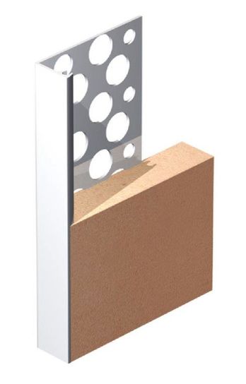 3000MM 10MM WHITE PLASTIC STOP BEAD