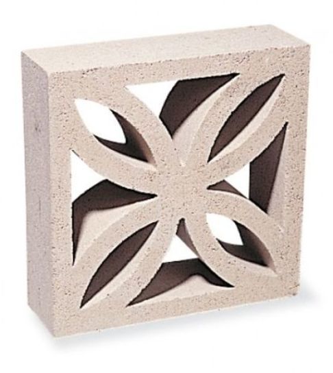 LEAF PATTERN WHITE SCREEN WALLING 300 X 300MM (48/PACK)