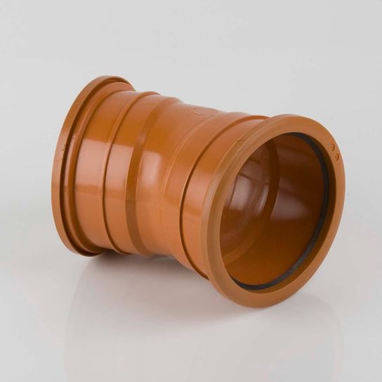 6051 160MM 22.5° DOUBLE SOCKET UNDERGROUND BEND