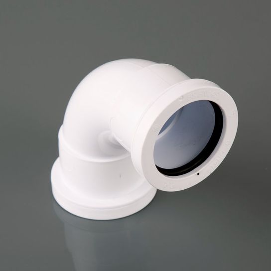 W920G 40MM GREY PUSH FIT 92.5° SWEPT BEND