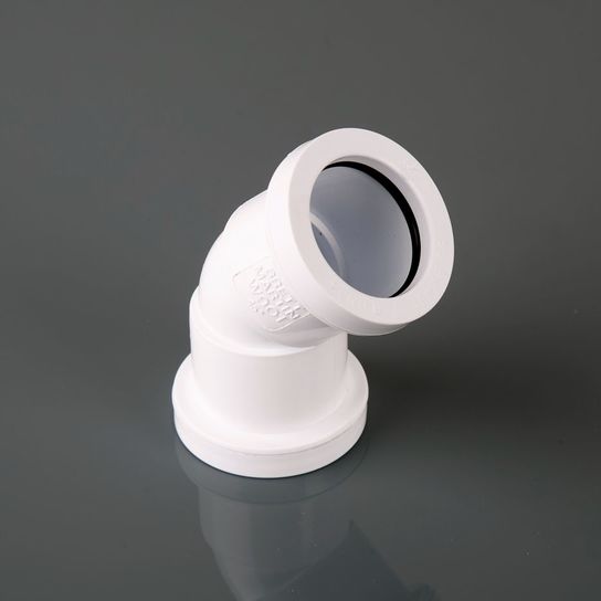 W921B 40MM BLACK PUSH FIT 135° OBTUSE BEND