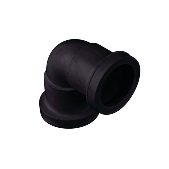 W927B 40MM BLACK PUSH FIT 90° KNUCKLE BEND