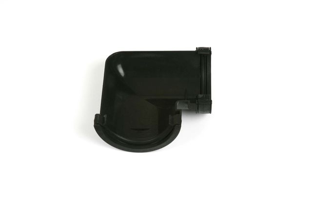 BR48G GREY HALF ROUND 90° GUTTER ANGLE