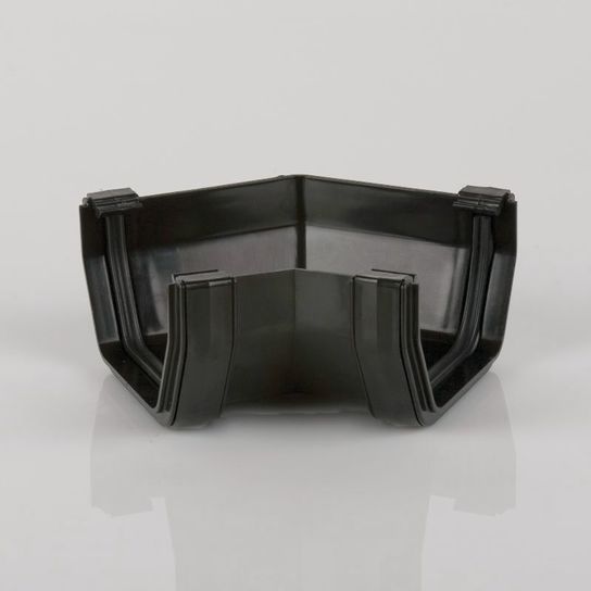 BR59W WHITE SQUARE 135° GUTTER ANGLE