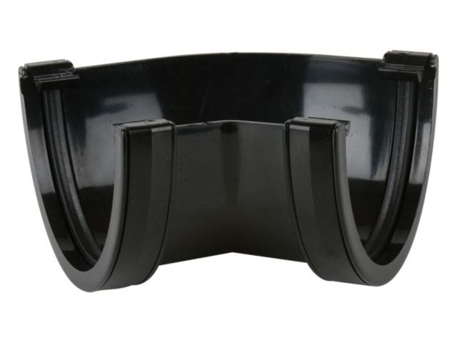 BR79B 115MM BLACK DEEP STYLE 135° GUTTER ANGLE