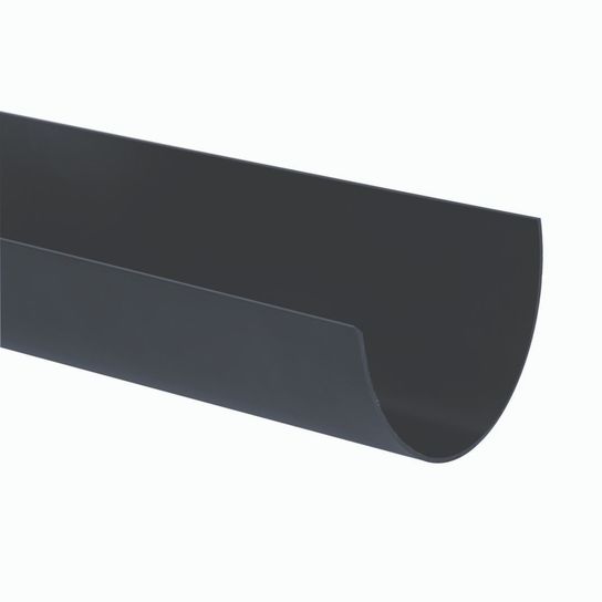 BR72B BLACK 4M DEEP STYLE GUTTER