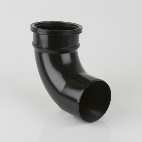 BS420B 110MM BLACK SOIL 92.5° S/SOCKET BEND