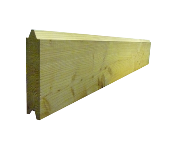 13 X 100MM (4") PINE CLADDING V JOINT T&G REDWOOD TIMBER FIN SIZE (8 X 94MM)