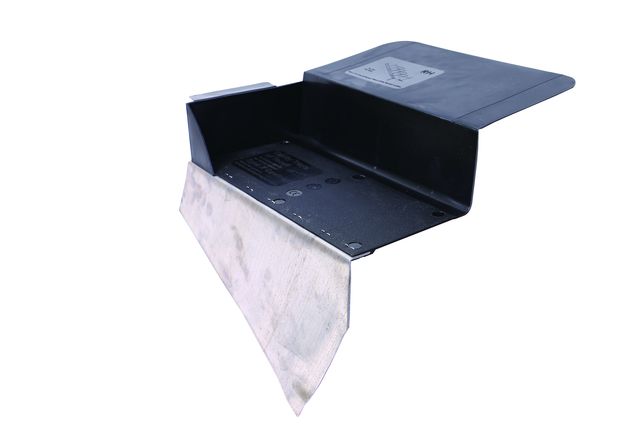 LH INTERMEDIATE TYPE X 23.5DEG SHORT LEAD STEPPED CAVITY TRAY