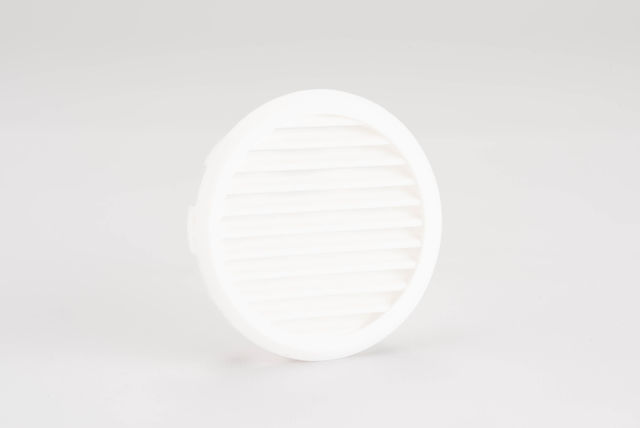 70MM WHITE TWIST AND LOCK  CIRCULAR SOFFIT VENT