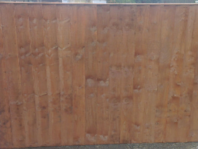 6' X 5' VERTICAL CLOSE BOARDED FENCE PANEL