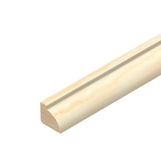 TM572 2.4M 9 X 15MM PINE TIMBER GLASS BEAD