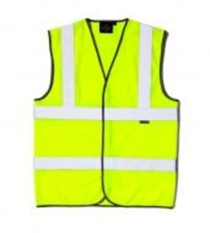 dickies hi vis bodywarmer