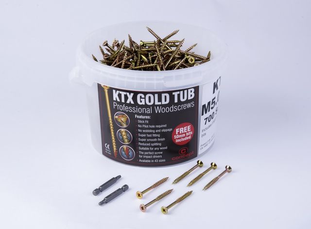 TUB KTX PERFORMANCE SCREW 4 X 60MM (900)