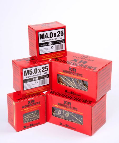 XR WOODSCREW 4 X 70MM ZYP (200)