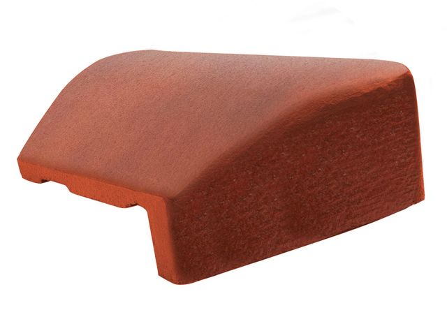 CREST UNI HIP STARTER RIDGE  450MM COLOUR : RUSTIC RED ( OLD ENGLISH )
