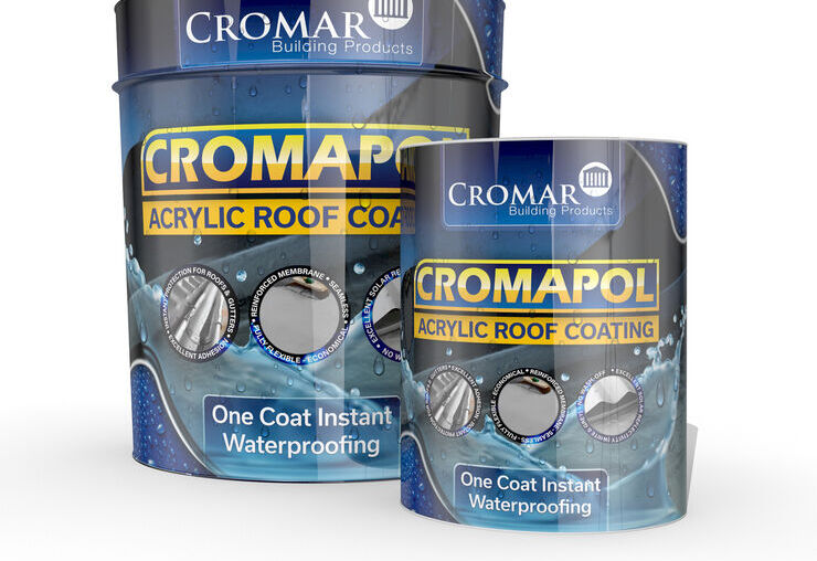 Beat April Showers with Cromapol Acrylic Roof Coating!
