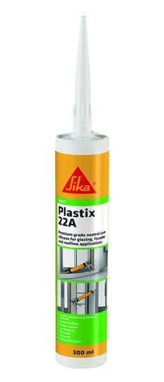 300ML SIKA PLASTIX 22A SILICONE ANTHRACITE