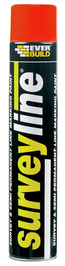 EVERBUILD 700ML RED MARKING PAINT SURVEY LINE