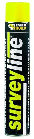 EVERBUILD 700ML YELLOW MARKING PAINT SURVEY LINE
