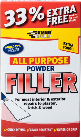 600g BOX EVERBUILD ALL PURPOSE POWDER FILLER
