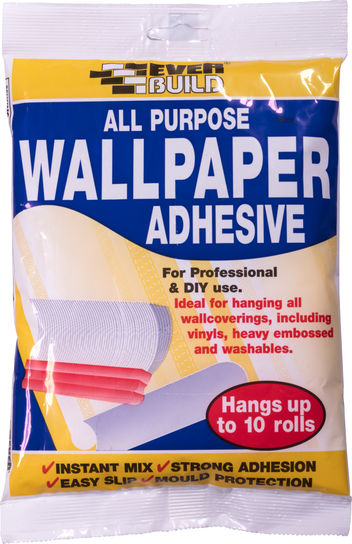 EVERBUILD ALL PURPOSE WALLPAPER PASTE 12 PINT 10 ROLL