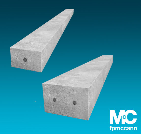 140 X 140MM  PRESTRESSED  CONCRETE LINTEL 1500MM