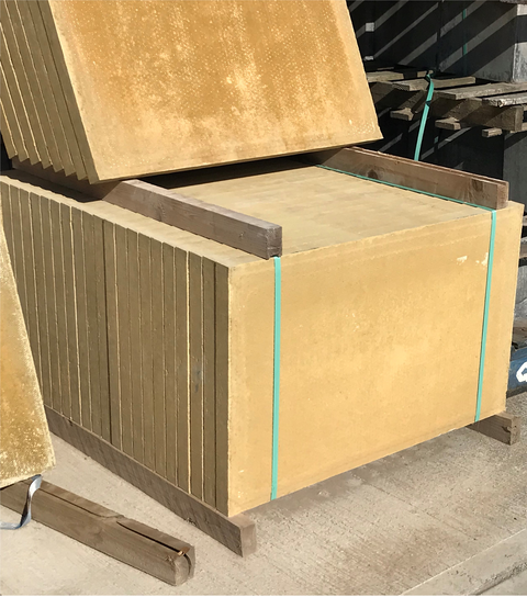 900 X 600 X 50MM BUFF FLAG