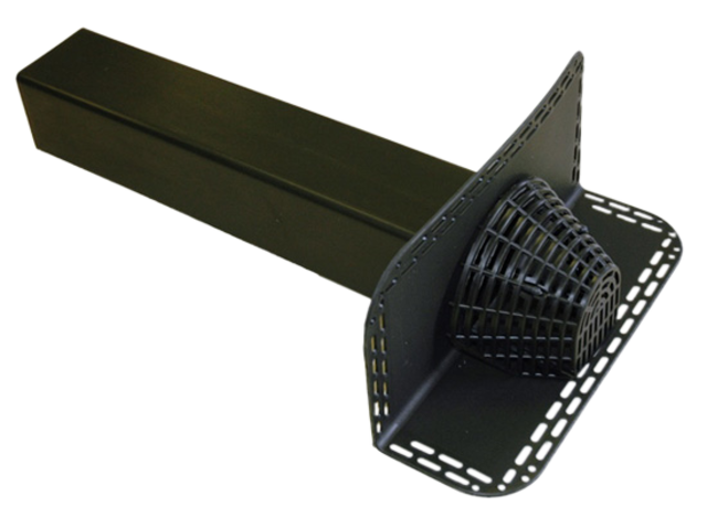 EPDM LEAF GUARD FOR ANGLED ROOF DRAIN