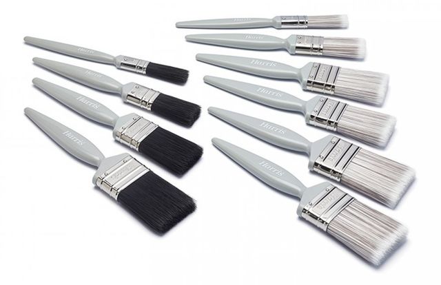 10PK HARRIS ESSENTIALS W&C & GLOSS PAINTBRUSH SET