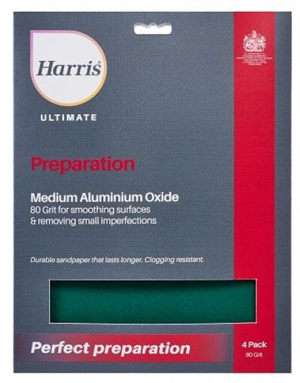 ULTIMATE ALUMINIUM OXIDE SANDPAPER MED 4PK