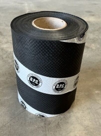 30M X 337MM PVC DAMPCOURSE