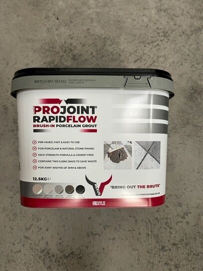 PROJOINT RAPIDFLOW 12.5KG cover approx 15-20m2 Colour: BLACK