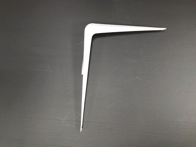 254 X 203MM WHITE SHELF BRACKET
