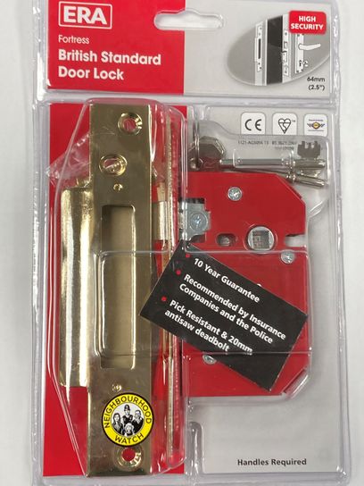 7090 NP 63MM 3 LEVER MORTICE SASH LOCK